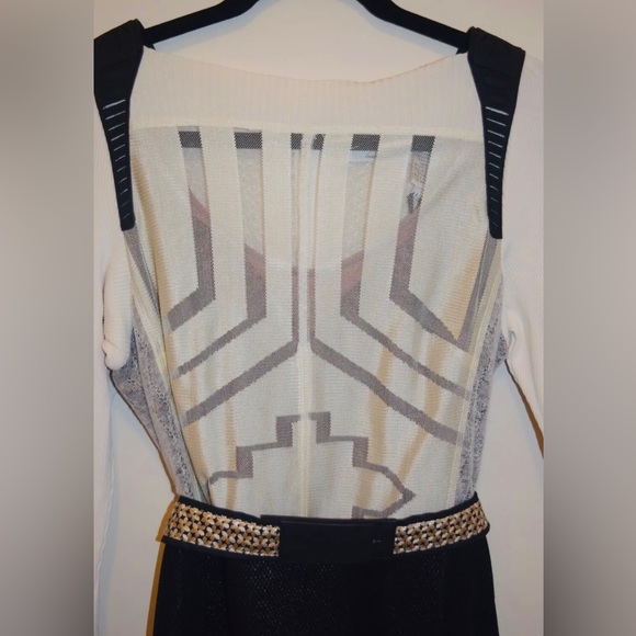 Geometric Pattern Byron Lars NWT Dress - Picture 7 of 10